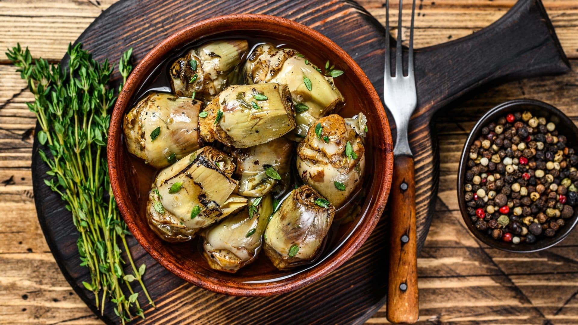 Artichoke with Olive Oil