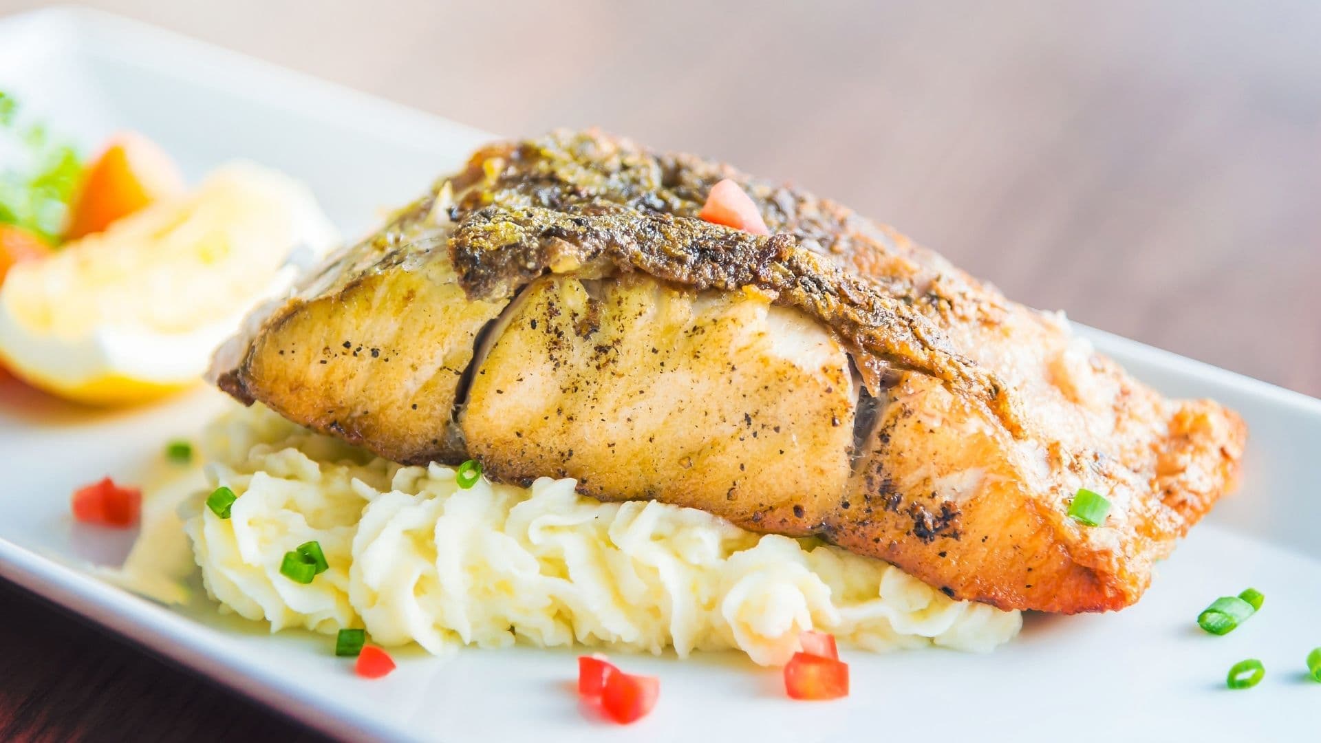 Marinated Sea Bass